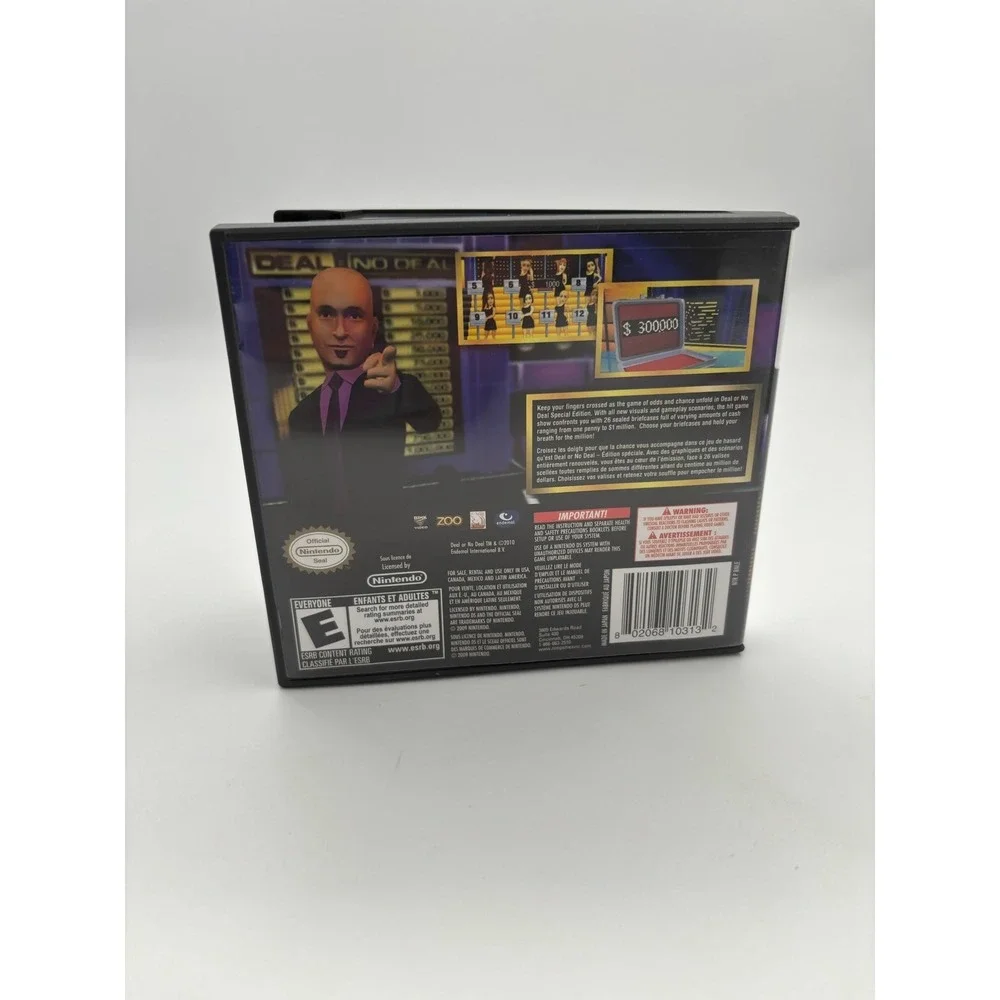 Deal or‎ No Deal -Special Edition- Nintendo DS Game - Tested/Works